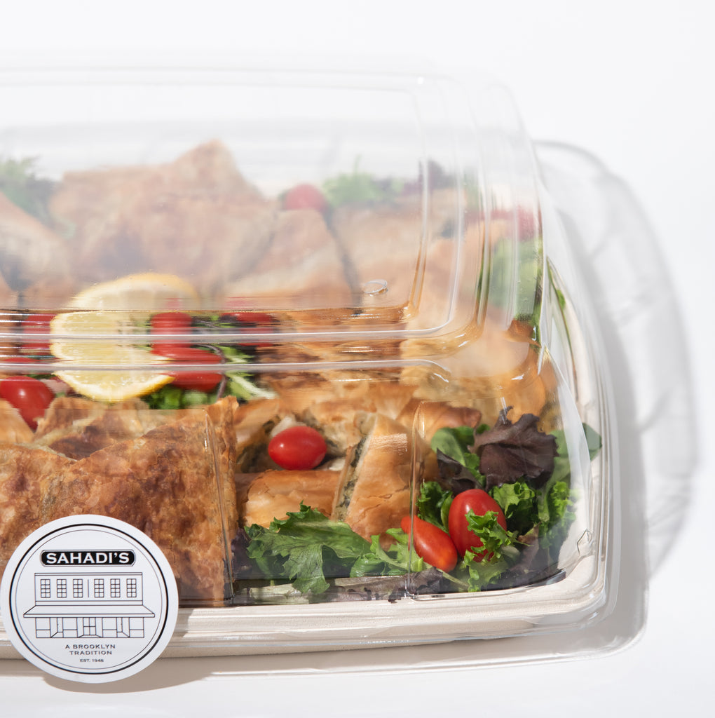 filo pie sampler with cover spanakopita